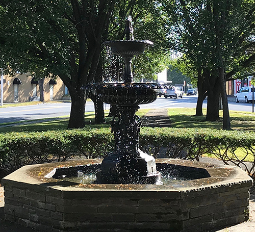 Academy Green Fountain