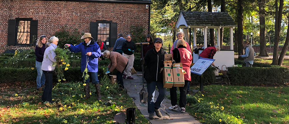 Senate House Fall Clean-up